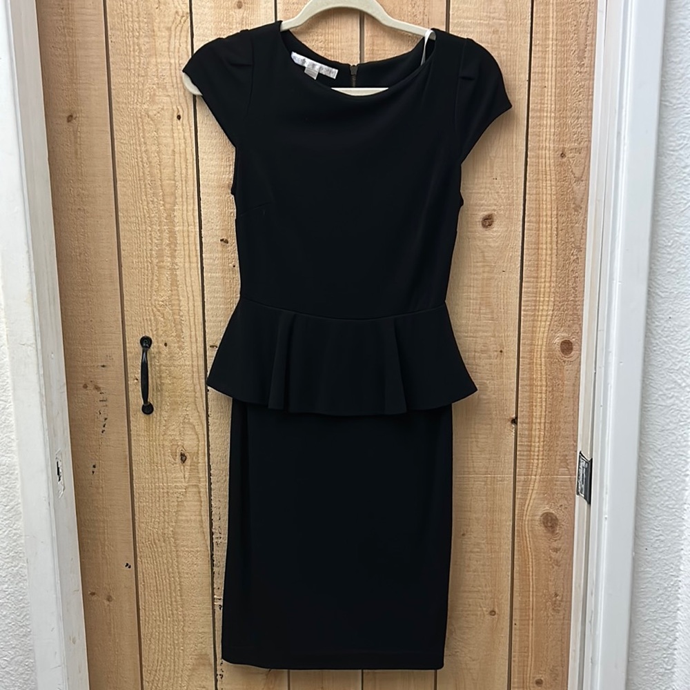 Boston Proper Peplum Pencil Dress Size 4